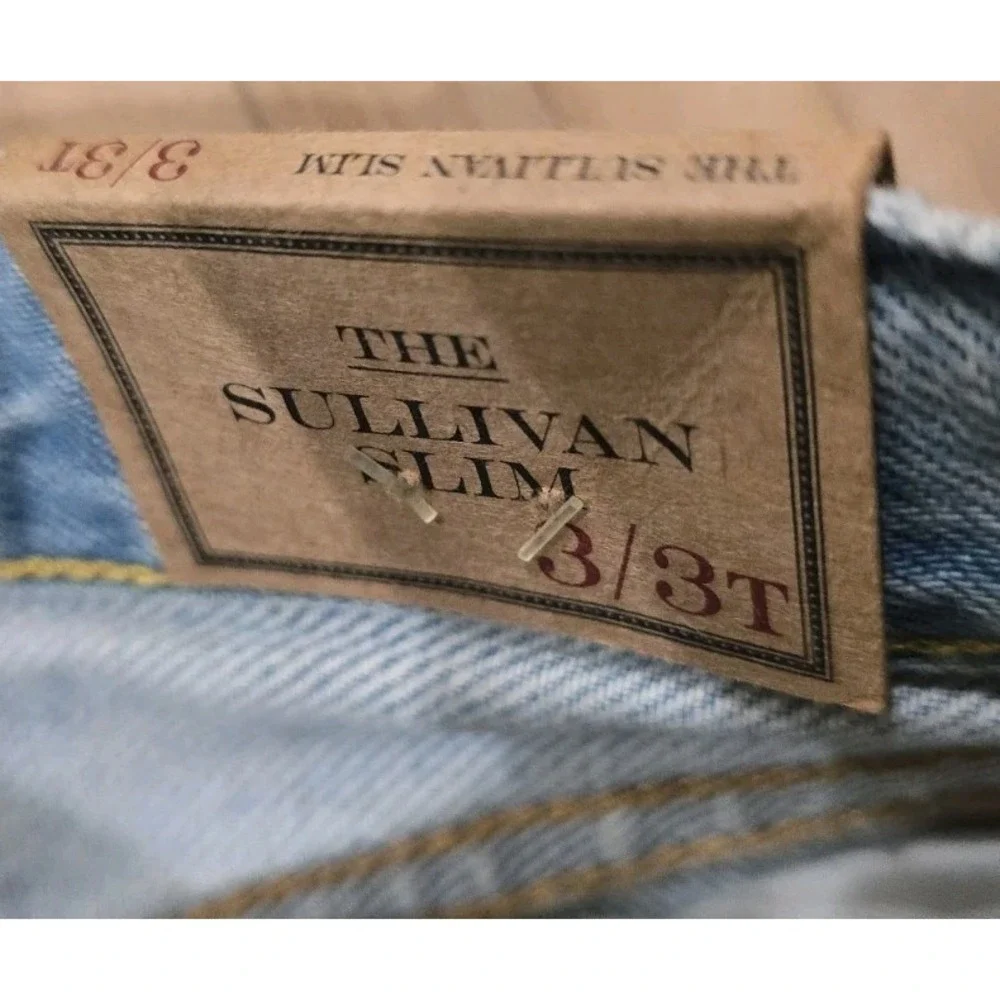 NWT Polo Ralph‎ Lauren Youth Boys RL 67 Denim Shorts Sz 3T Sullivan Slim Roll Up